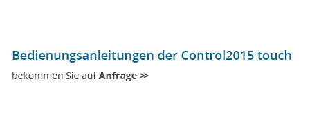RUMED Anfrage Control2015 touch