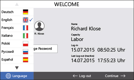 Control2015 touch User login