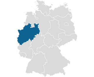 RUMED Karte NRW