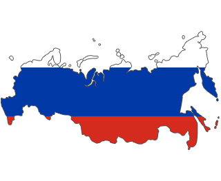 PLZ Karte Russland